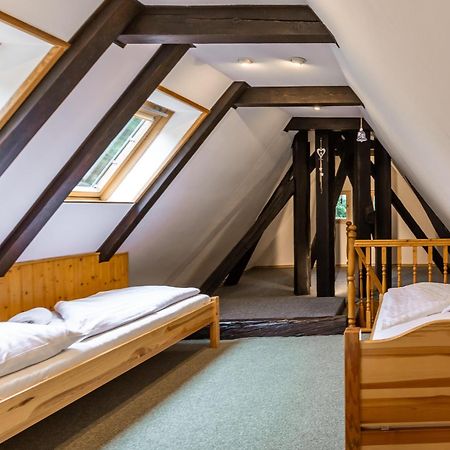 Chata Zvonecek Jiřetín pod Jedlovou Exterior foto
