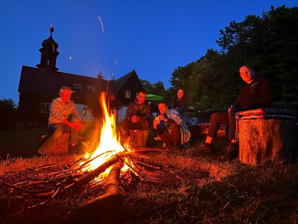 Chata Zvonecek Jiřetín pod Jedlovou Exterior foto